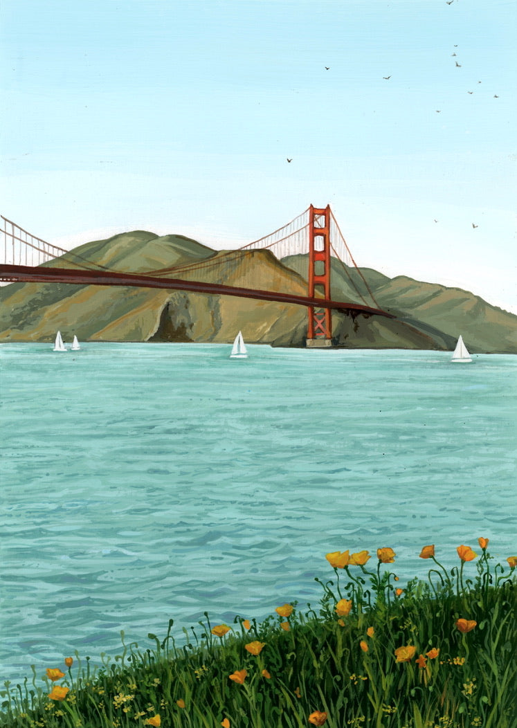 San Francisco, California - May Print