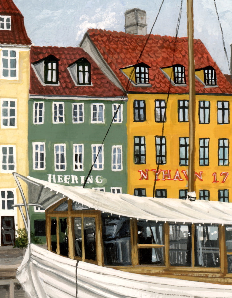 "Copenhagen" Original Painting