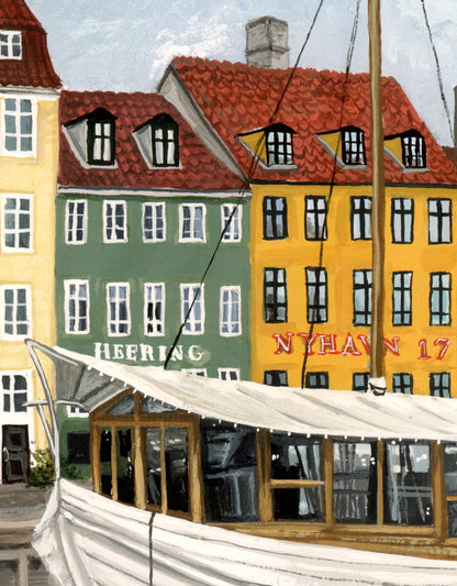 "Copenhagen" Original Painting