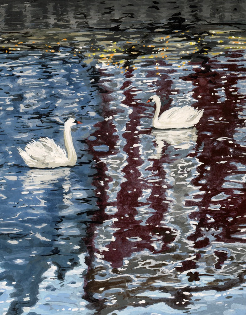 "Copenhagen" Original Painting