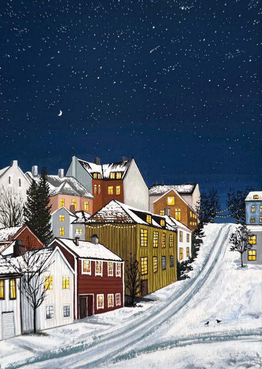 "Goodnight Moon" December Print