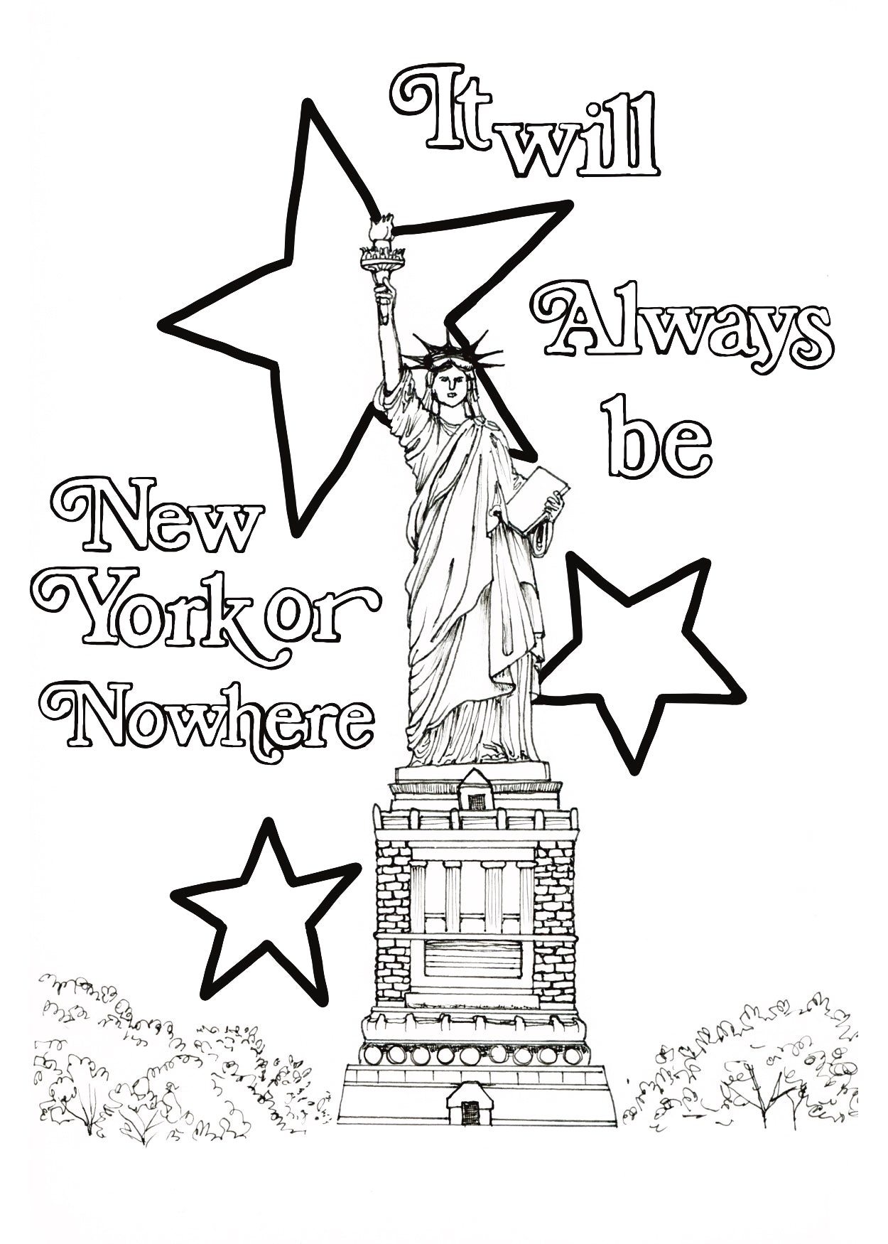 New York City, June Print