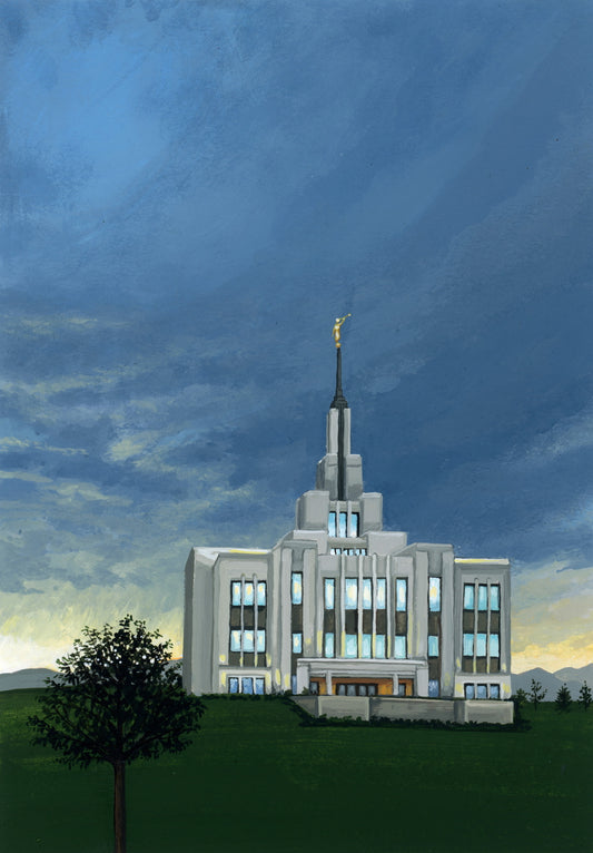 Saratoga Springs, Utah Temple Print