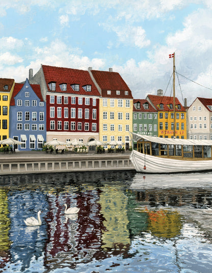 "Copenhagen" Original Painting